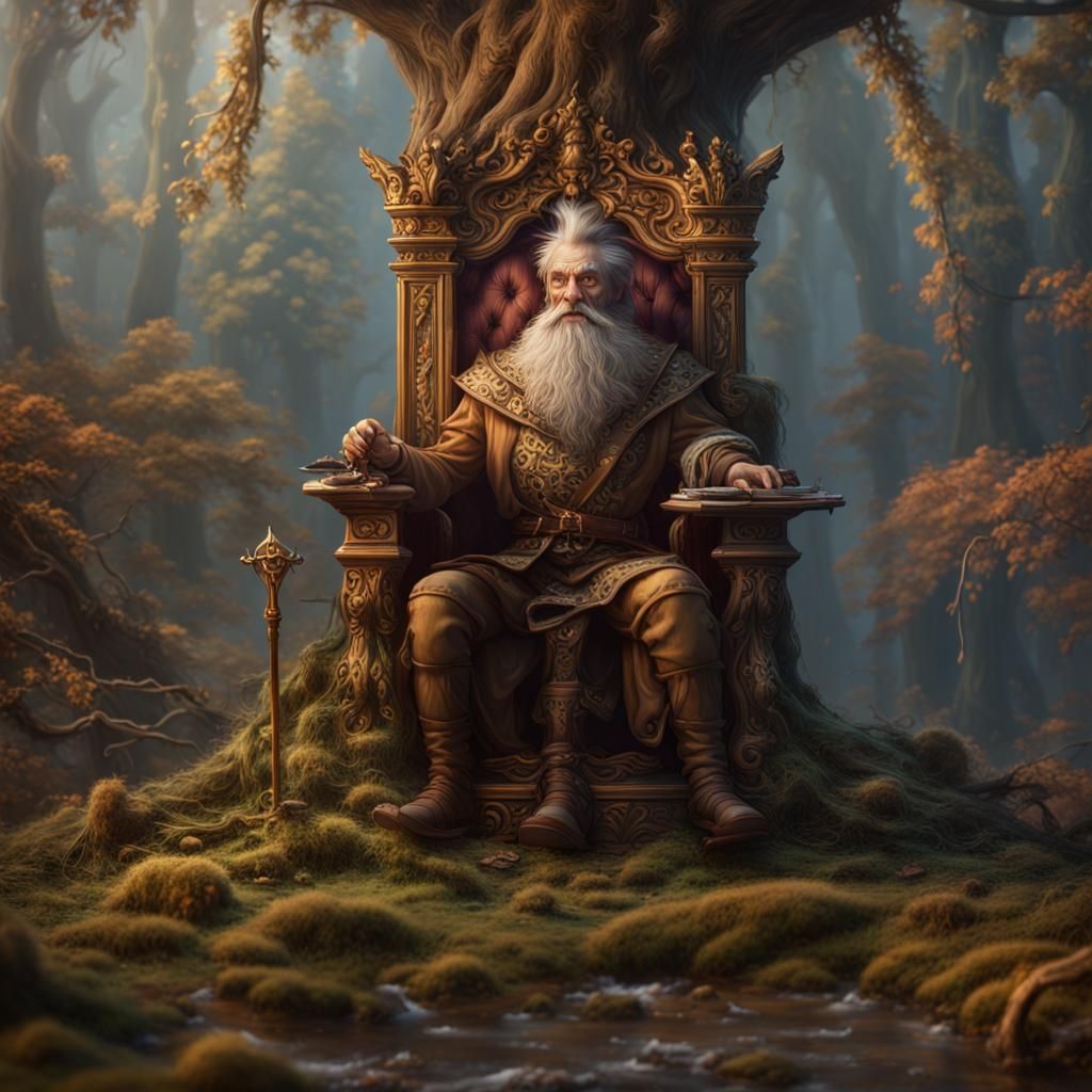 Fantastical Idiot Walnut King Concept Art