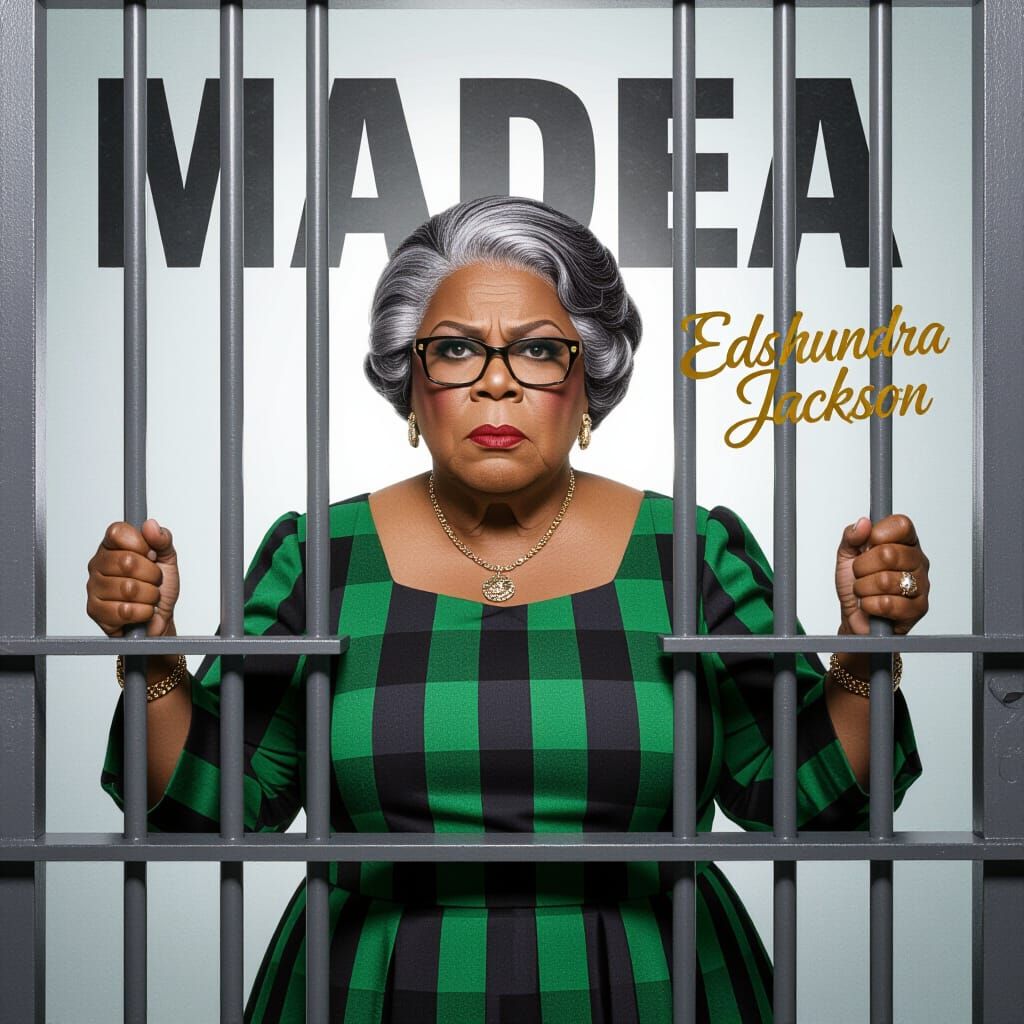 Madea Behind Bars: A Photorealistic Portrait