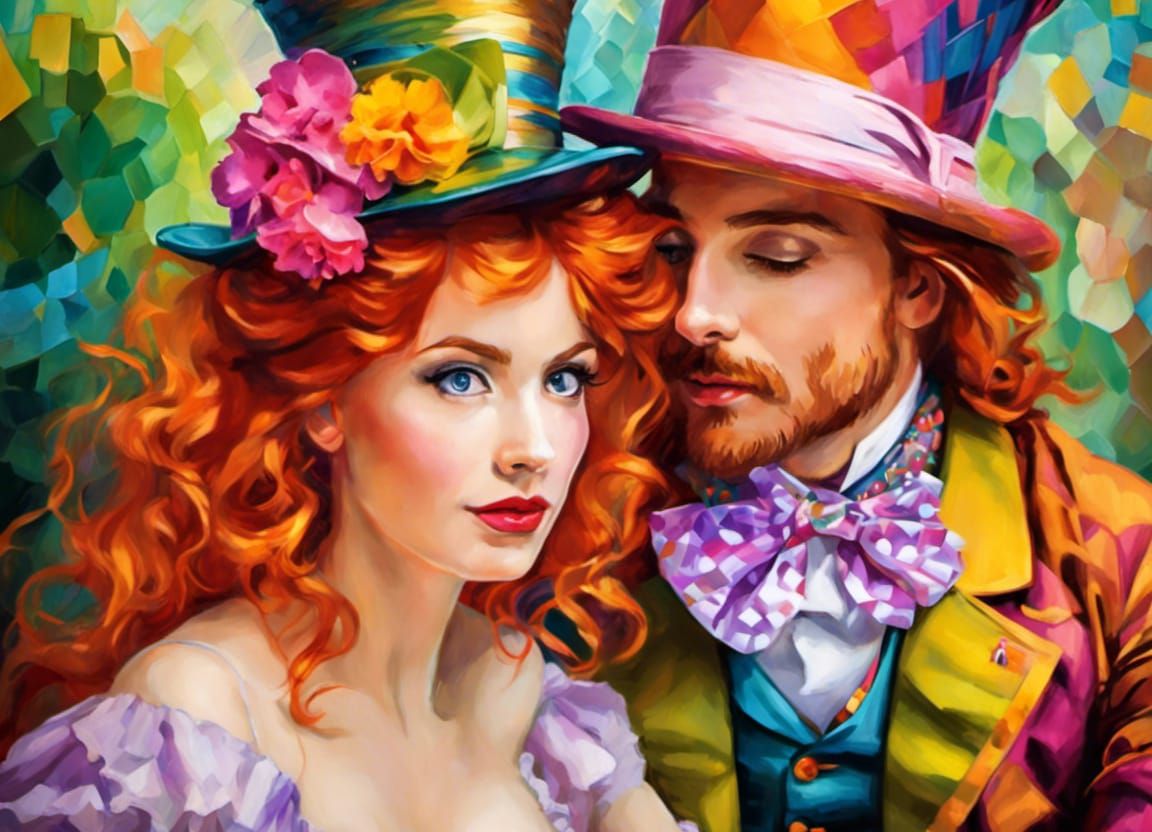 The Mad Hatter and Alice's Impressionism Vacation: I love to...