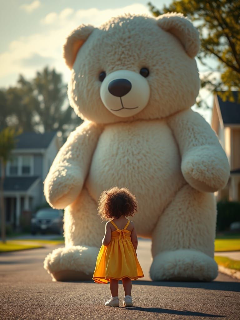 🥈ginormous teddy bear