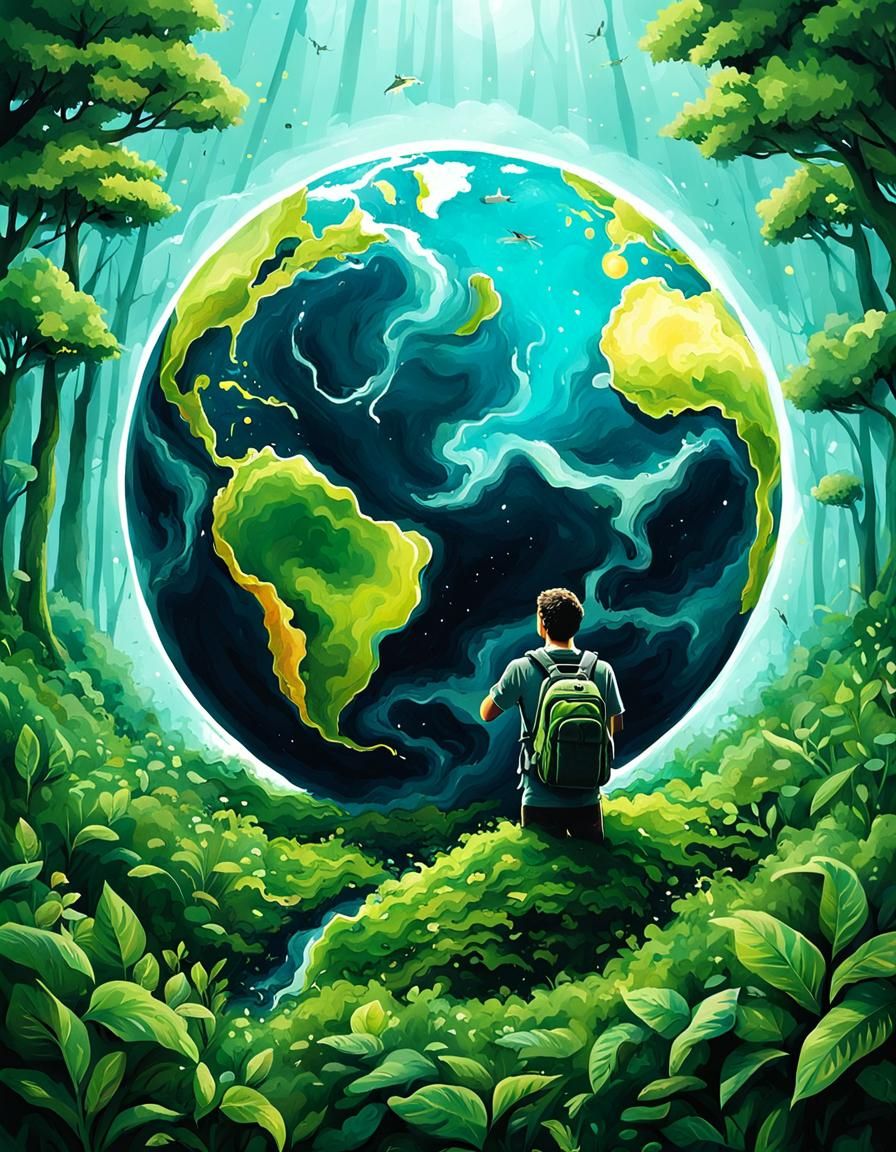 Bleak Reflection: A World in Despair