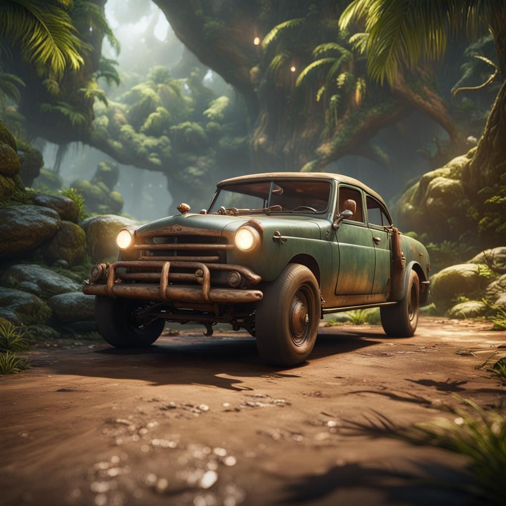 Tarzan Wonder Car: 3D Game Cinematic Graphics