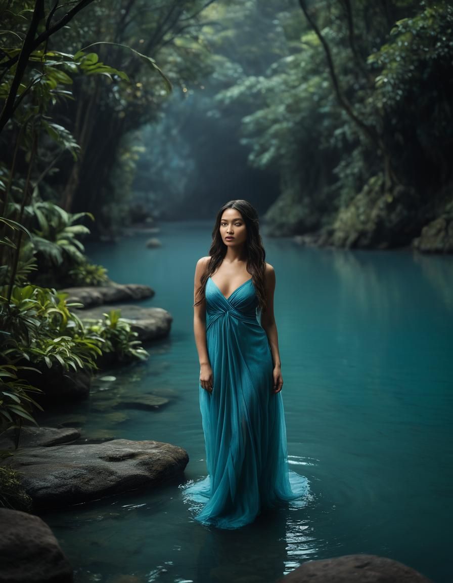 (Professional Photography Bokeh Portrait, (((dreamy))) (((gr...