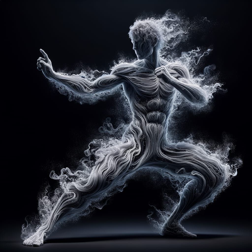 Ethereal Fog Martial Arts Master in Action