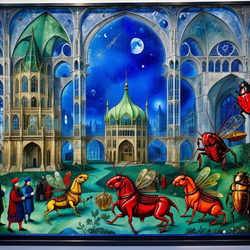 Kublai Khan's Crystal Palace: A Crystal Art Vision