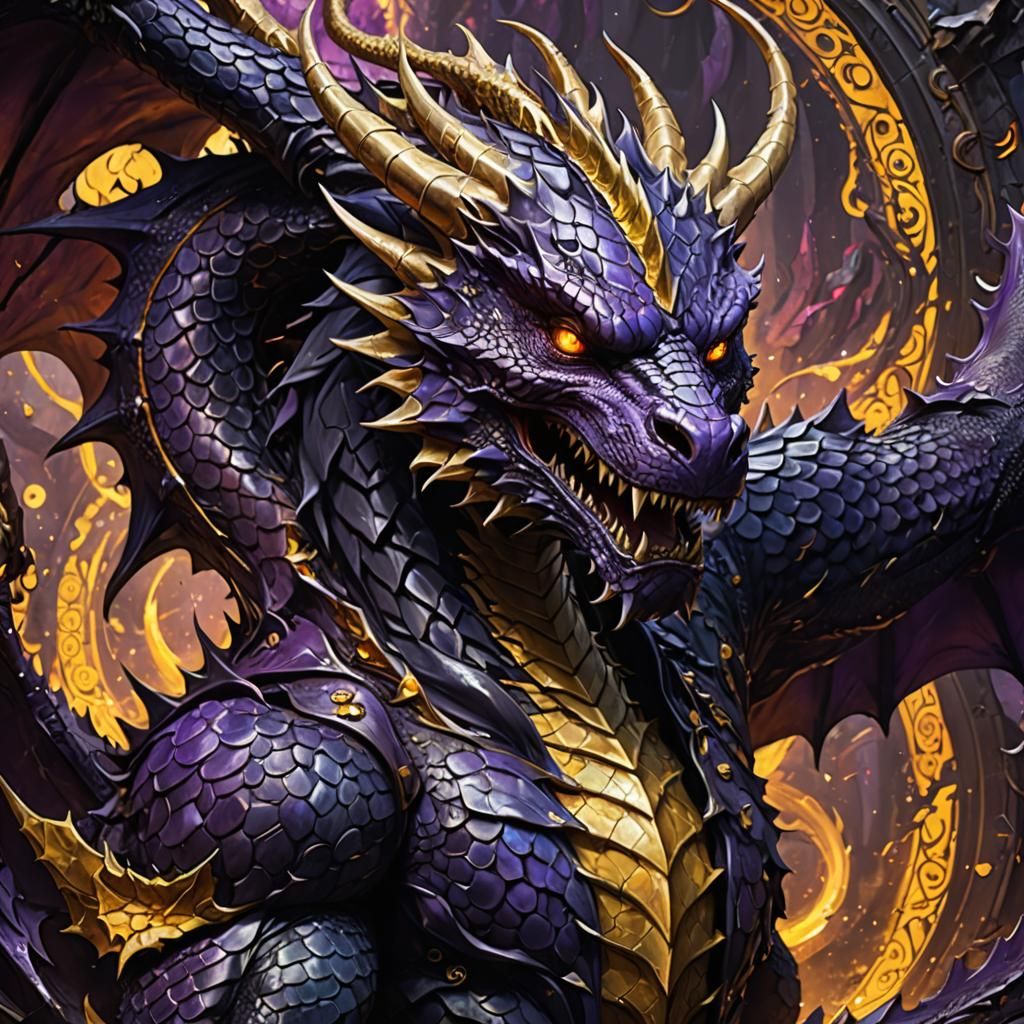 Chaotic Abyss Dragon Concept Art