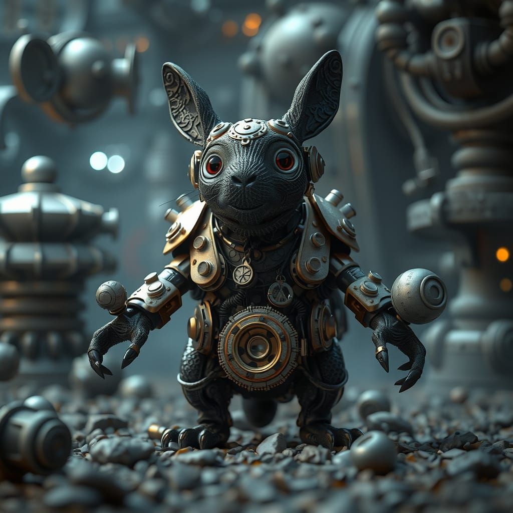 Ratzupaltuff in Steampunk Futurism