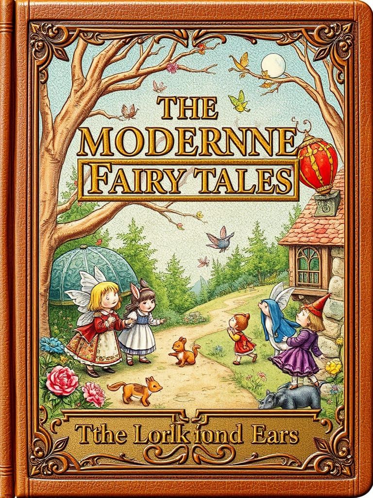 Enchanting Fairy Tale Book Cover Art