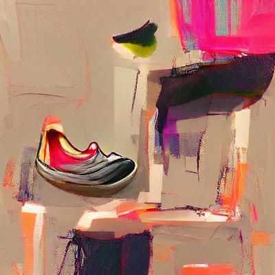 AI Generated Image of a Shoe