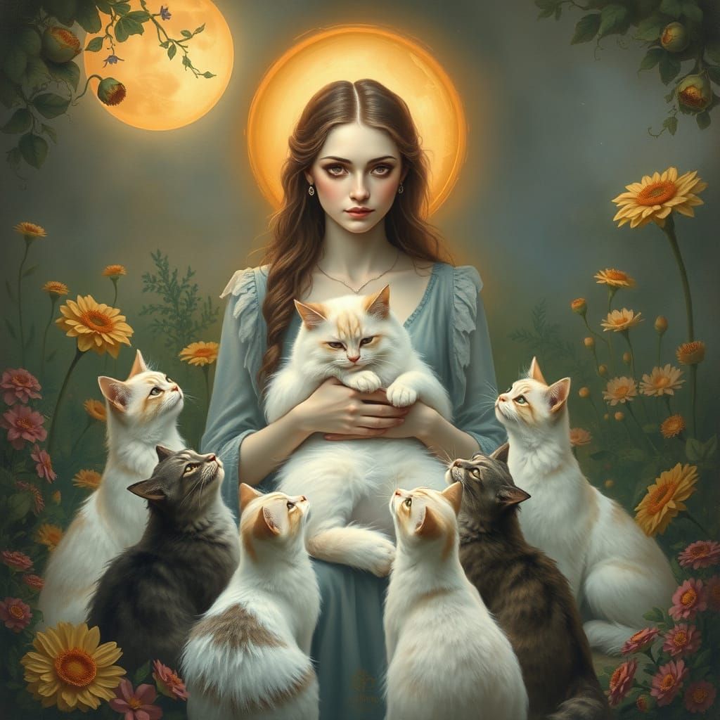 The saint of cats