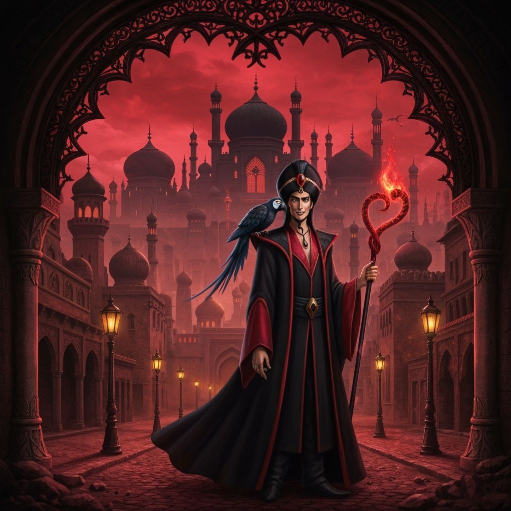 Victorian Gothic Agrabah Under a Blood Moon