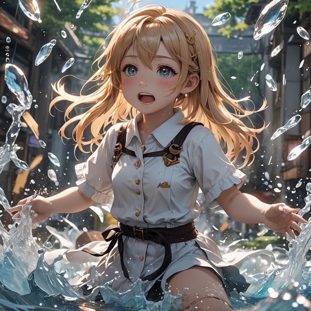 Anime Art: Innocence and Overwhelming Climax in 3D