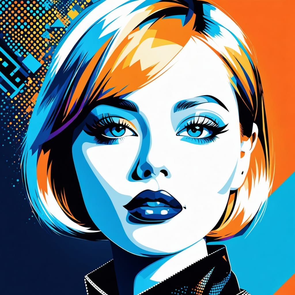 Glitched Gaze – Fragrance in Pixels