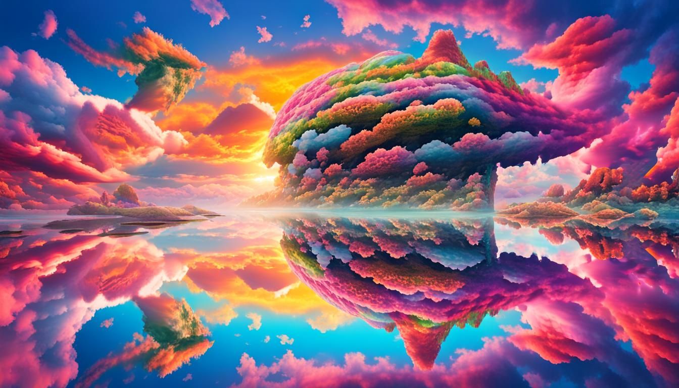 Upside down, a world turned upside down,