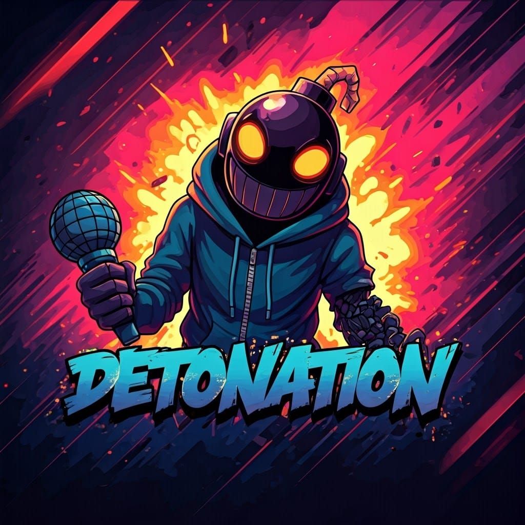 Whitty Ignites Detonation in Neon-Lit Chaos