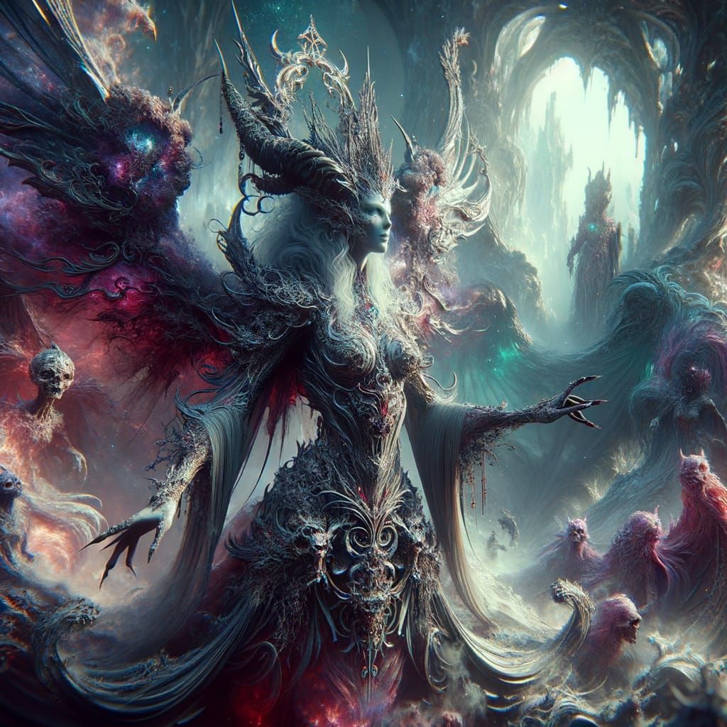 Queen of Hell Reigns Supreme in Dark Fantasy Realm