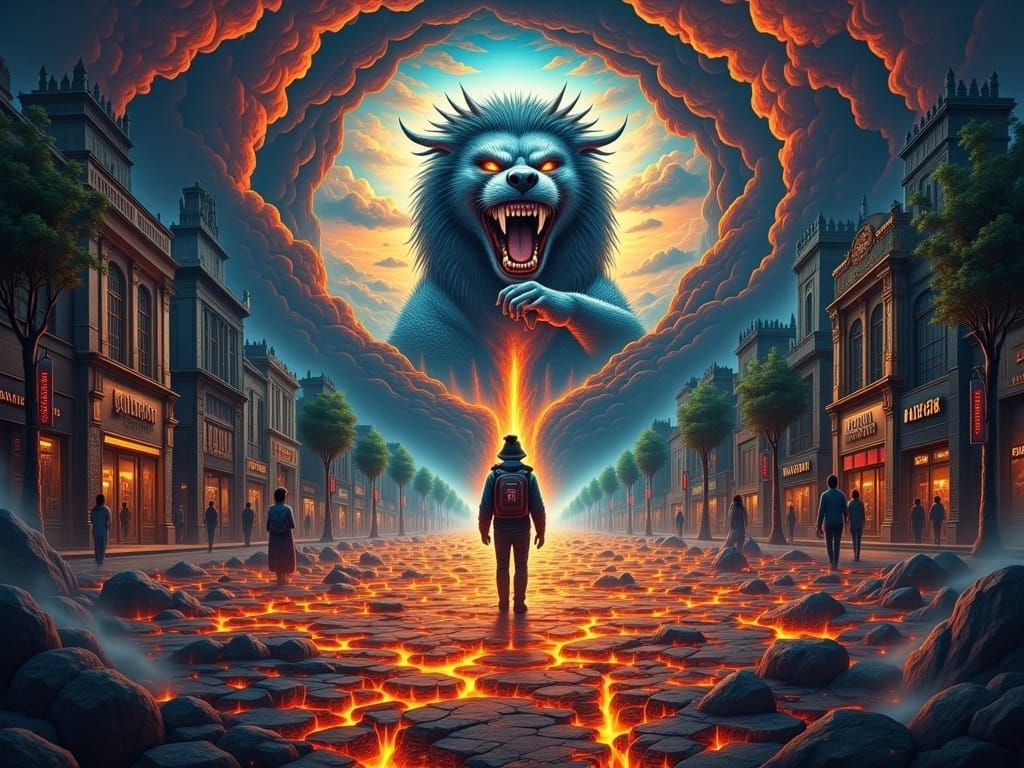 Mysterious Fantasy Landscape Revealed