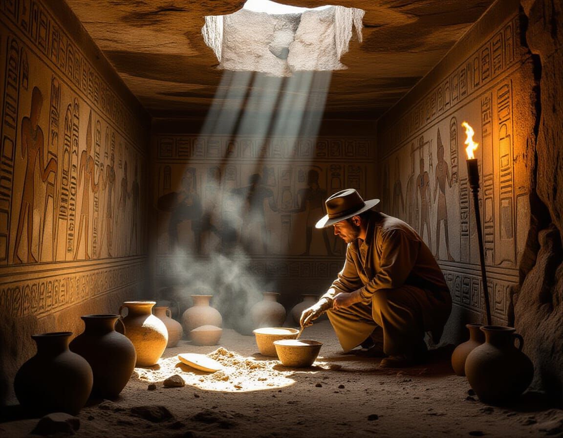 Archeologist Uncovers Ancient Hidden Chamber