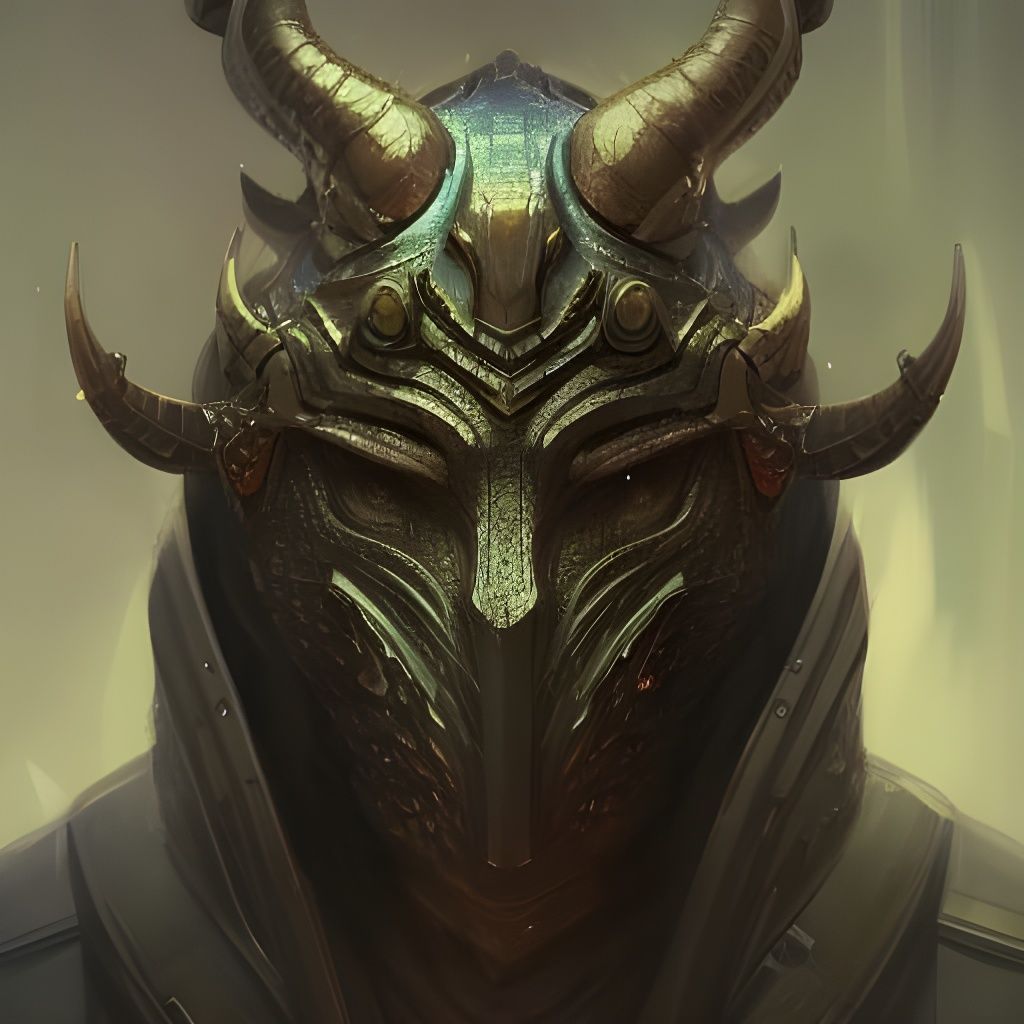 Ornate Dragonborn Portrait in Hyperdetailed Style