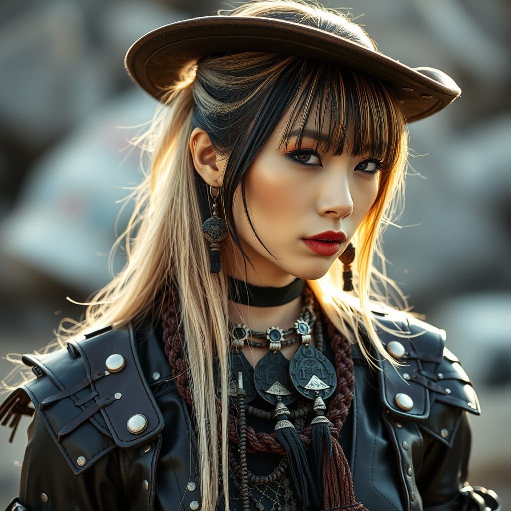 A Modern Samurai in Avant-Garde Armor