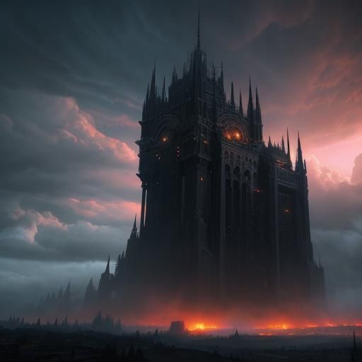 Sky as Fear: Epic Cinematic Digital Painting