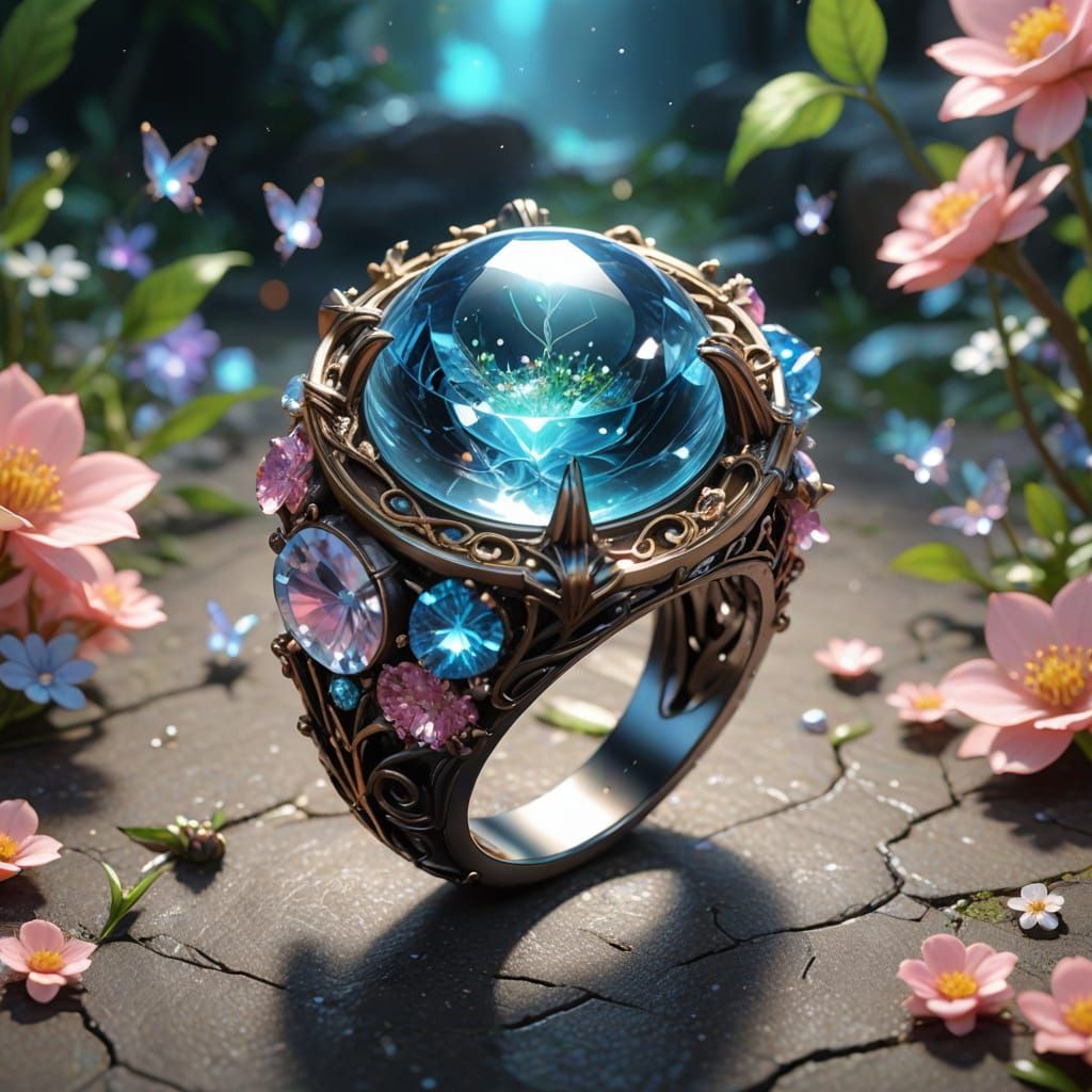 Enchanting Fairy Ring Concept Art in 8K Resolution