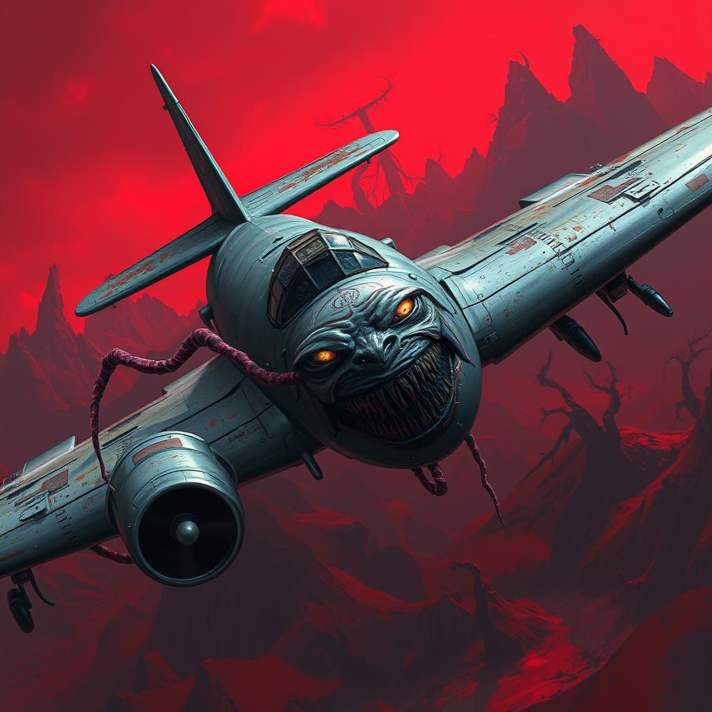 Menacing Aircraft with Twisted Entity