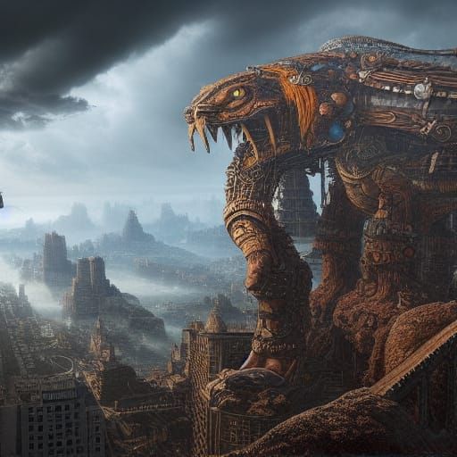 The Skyfoogle Escapes: Epic Digital Matte Painting