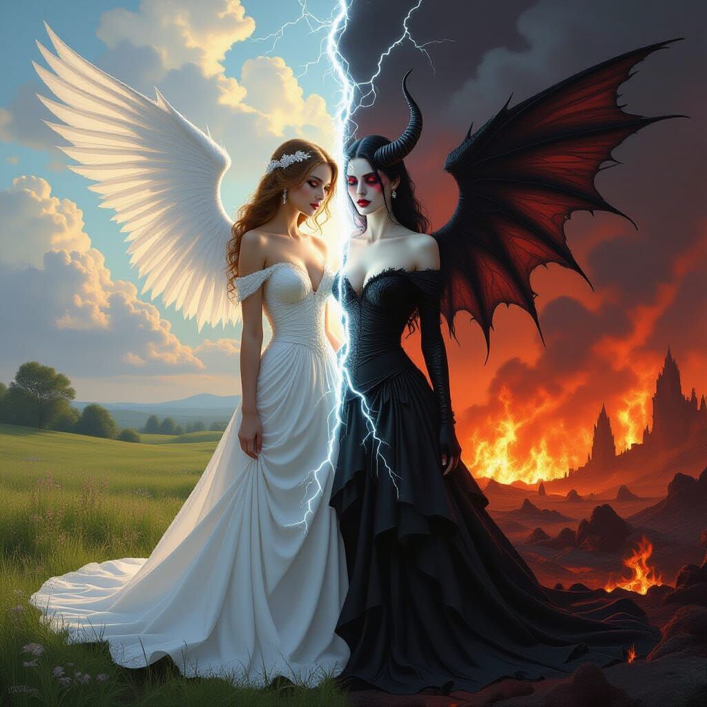 Angelic and Demonic Woman in Gothic Romanticism
