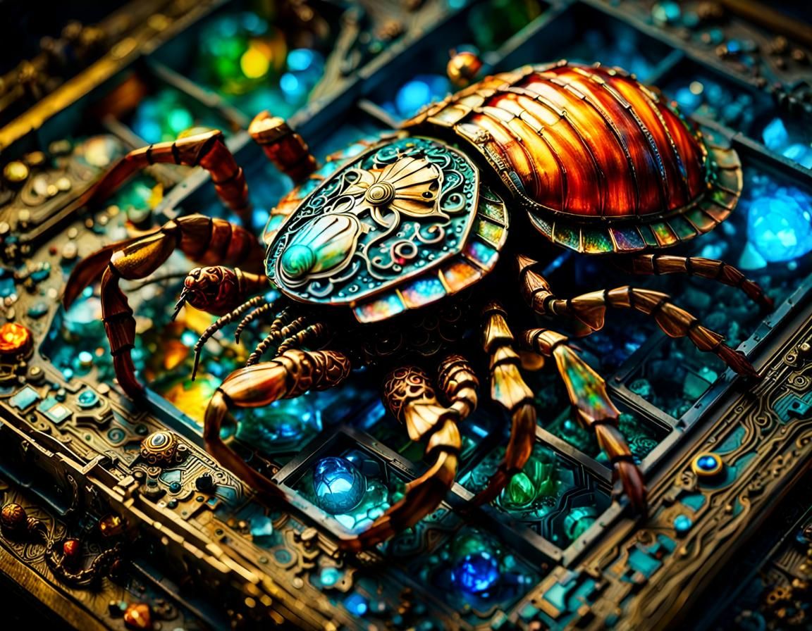 Scorpion Shell House in Fantasycore Style