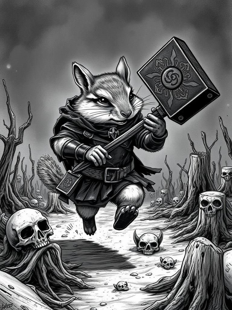 The chipmunk paladin