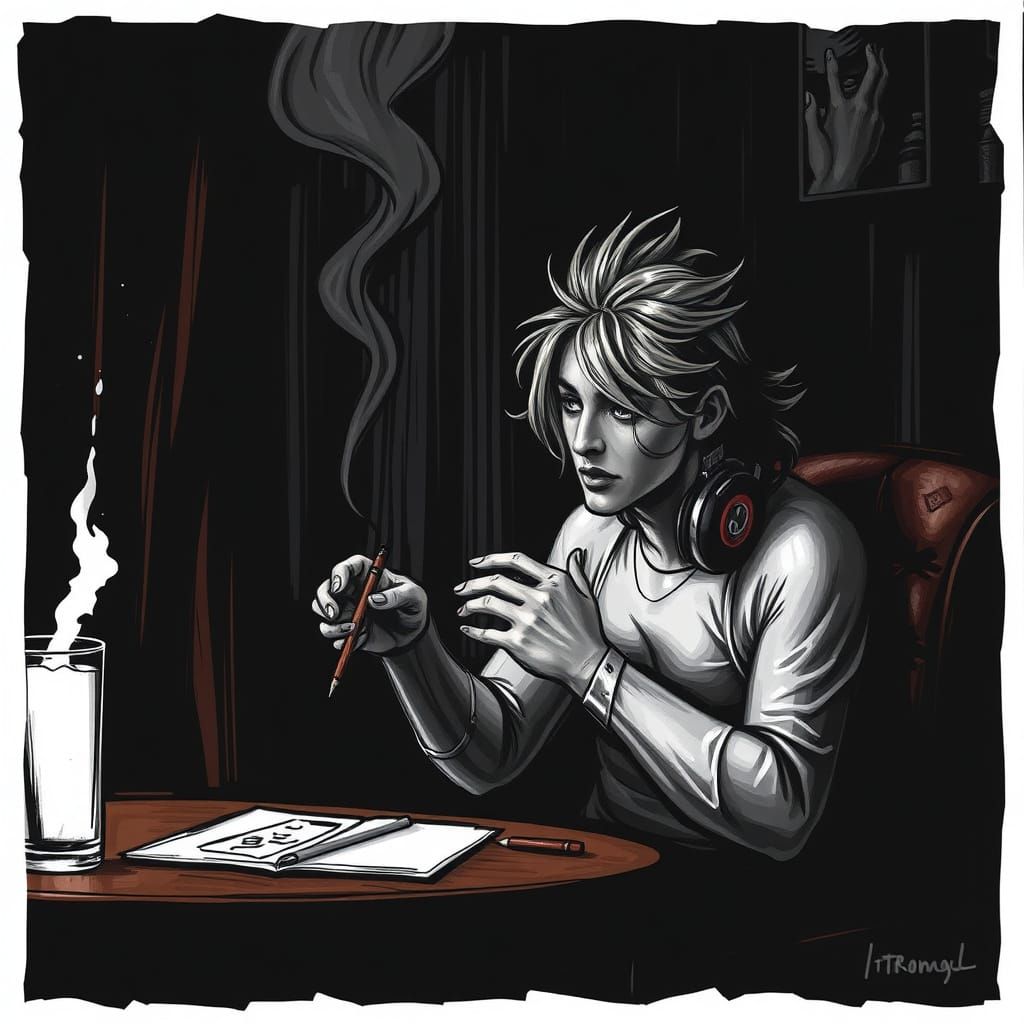 Confidence-Exuding Woman in Short Jacket