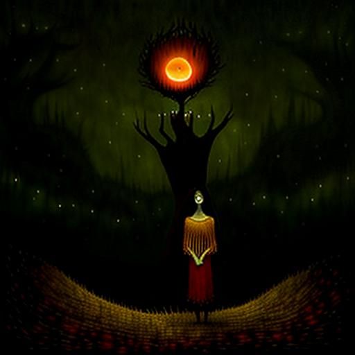 Surrealist Expression of Anguish and Despair