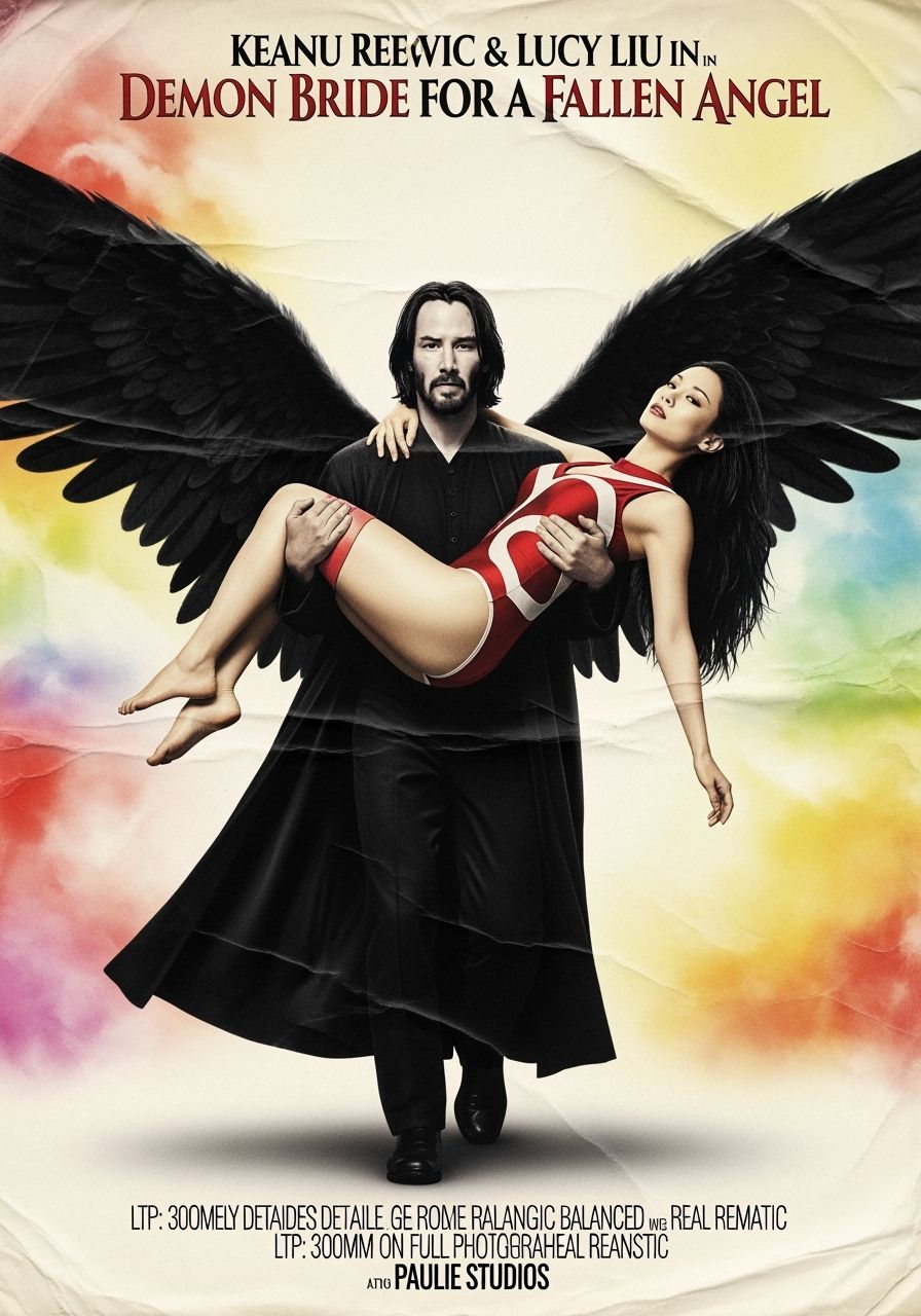 Keanu Reeves and Lucy Liu in 2000s Horror Film