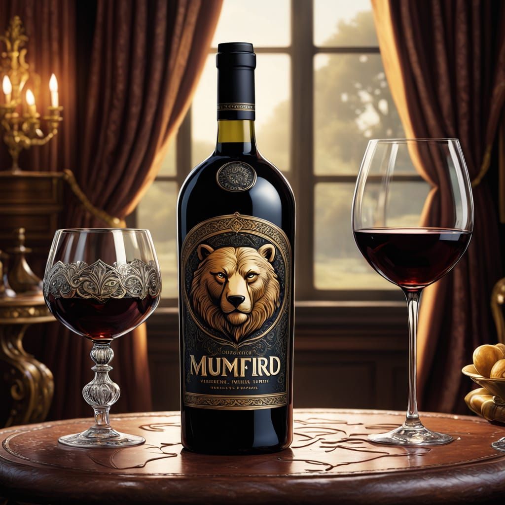 Luxurious Table Setting in Comic Book Art Style