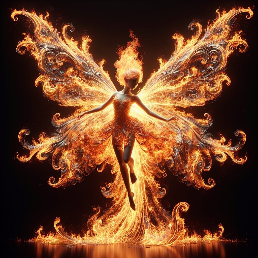 Fiery Fairy Dances in Hypermaximalist Style