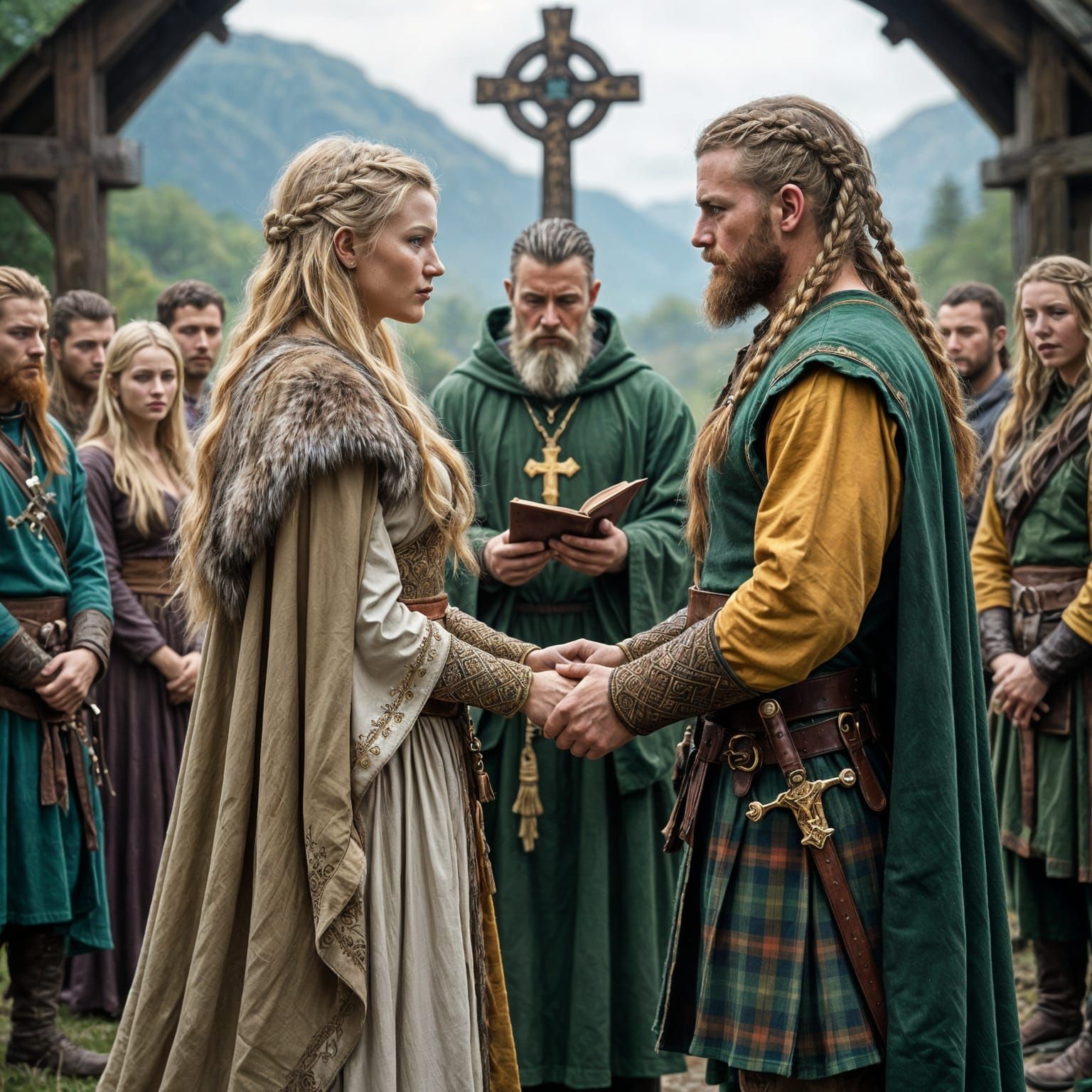 Viking Shield-Maiden Marries Irish Warrior
