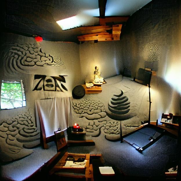 Minimalist Zen Room Interior