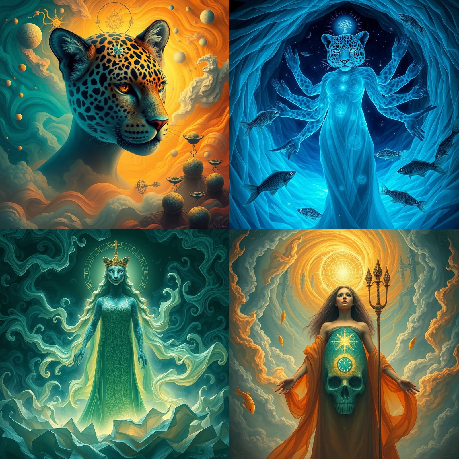 Cosmic Gateway to an Eternal Flower