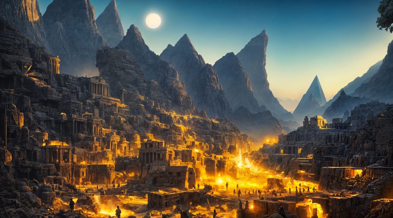 A Wadi Rum Desert Village, circa 4568 BCE