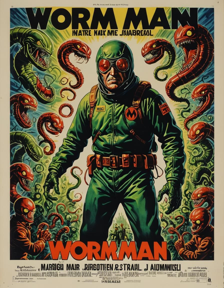 Movie Poster: The Worm Man