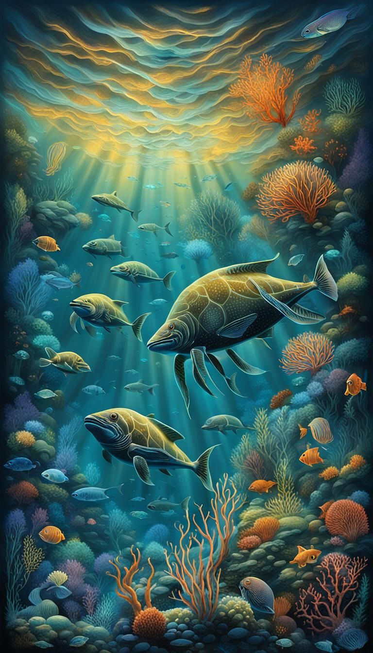 Bioluminescent Sea Life: Underwater Artistry