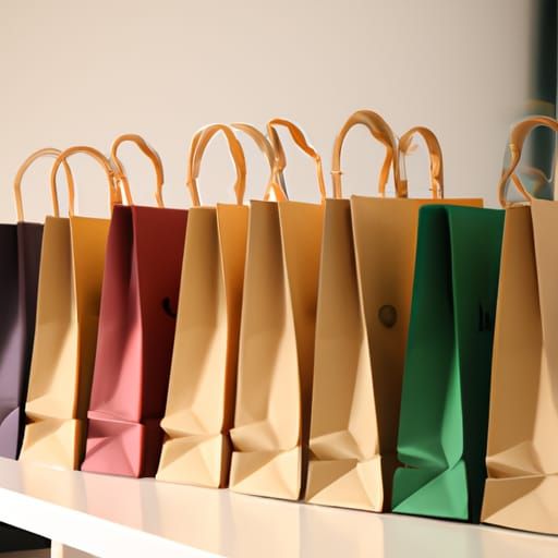 Paper Bag Composition in Natural Light