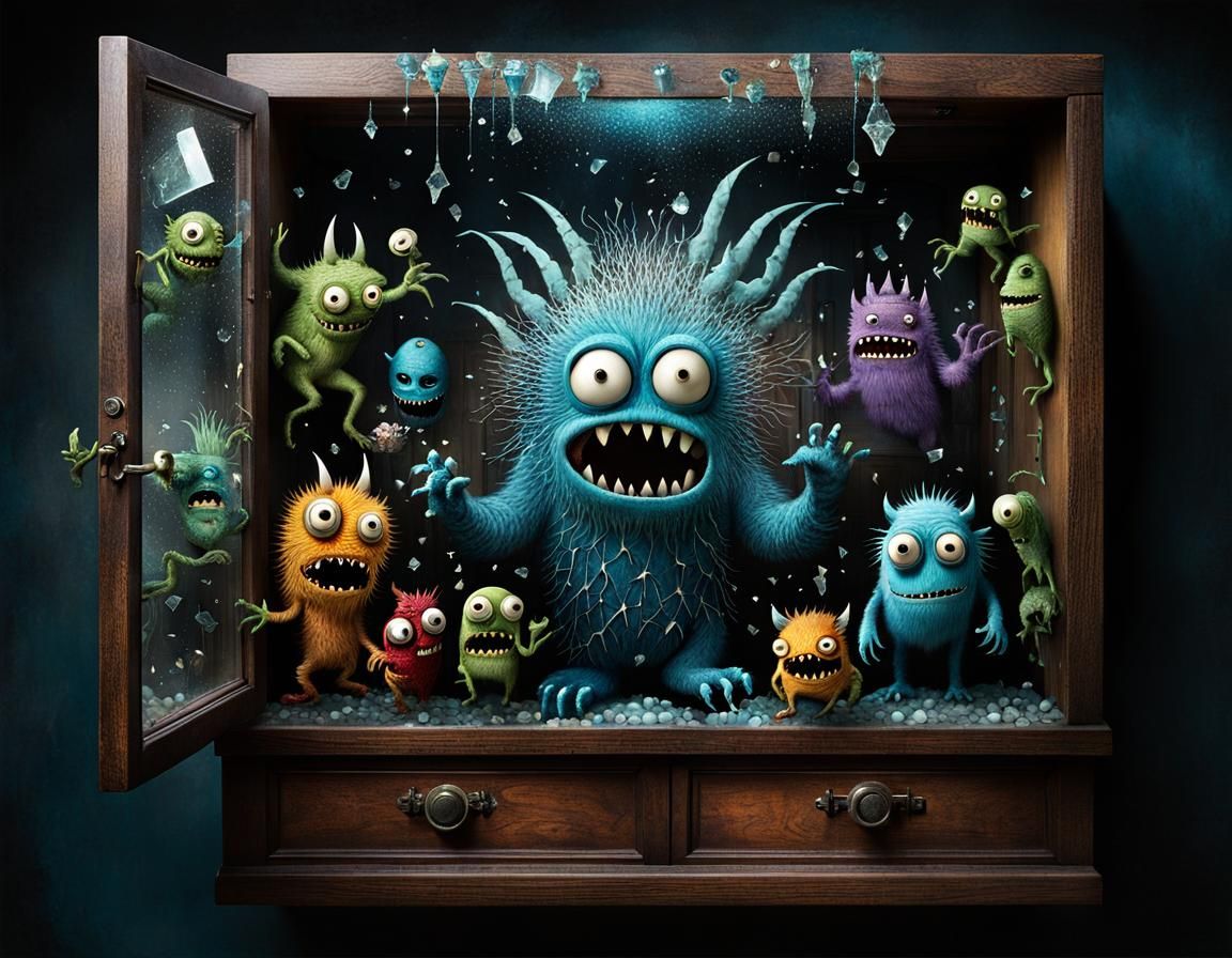 Silly Monsters Break Free: Whimsical Fantasy Escape