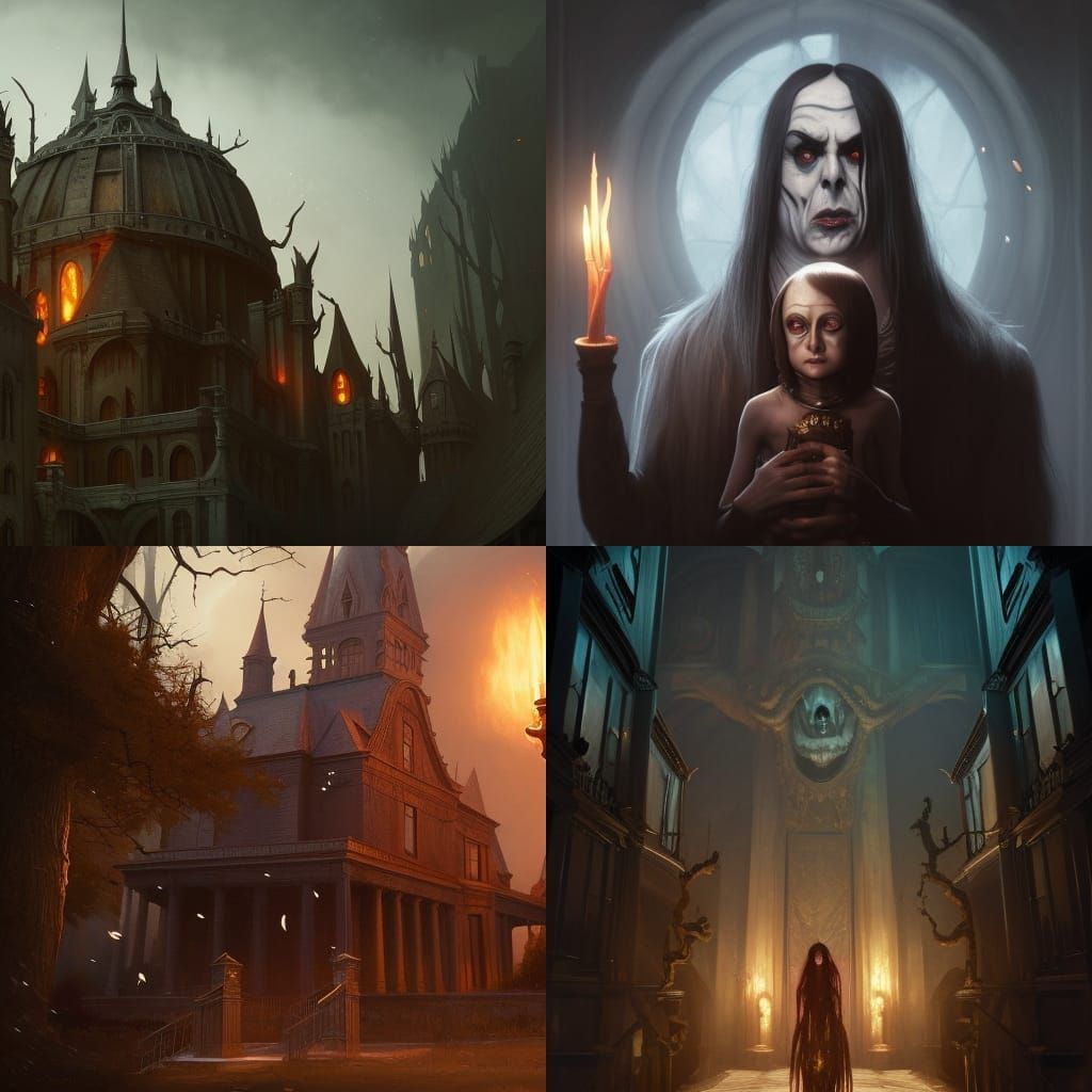 Thing from Addams Family: Dark Fantasy Concept Art