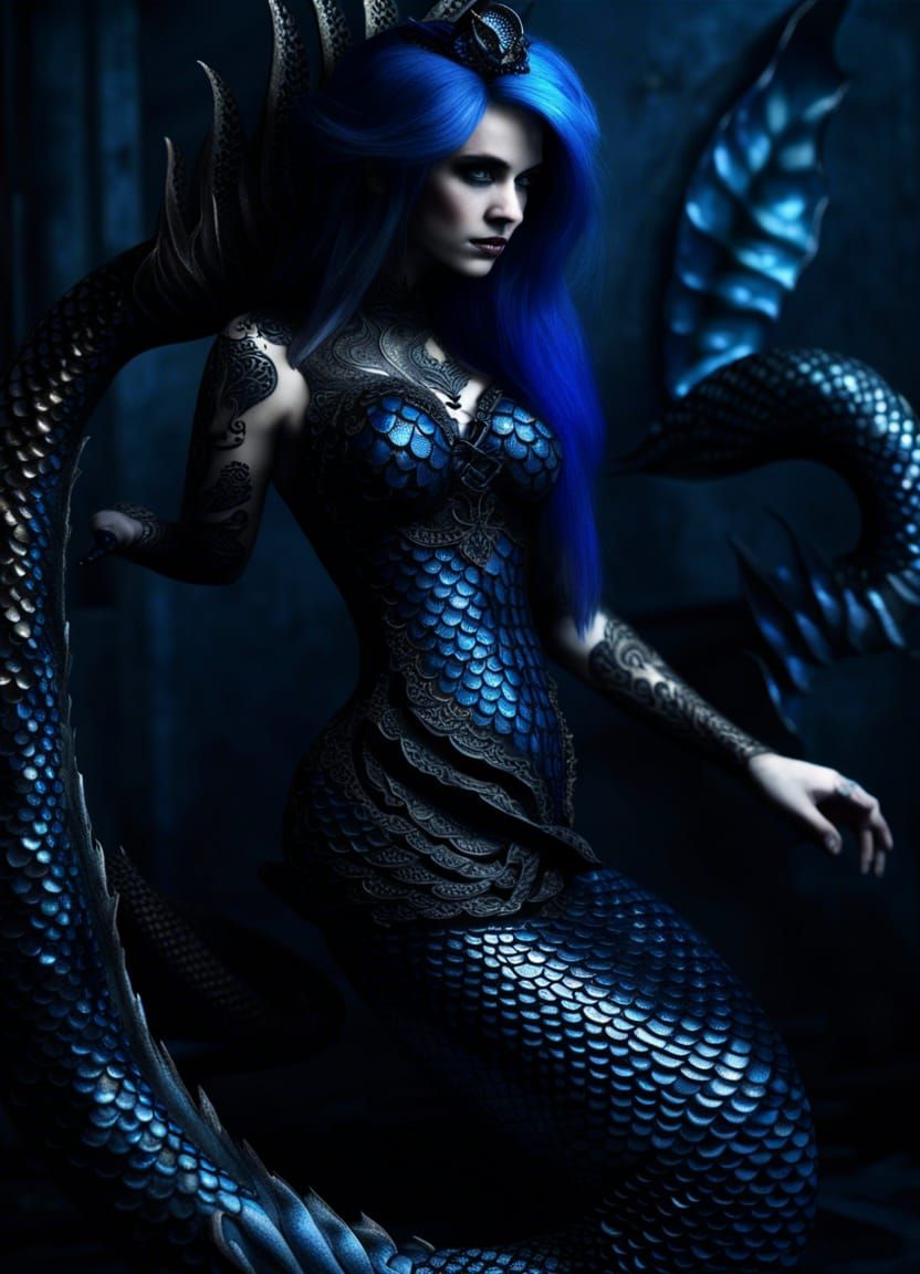Goth Mermaid 2