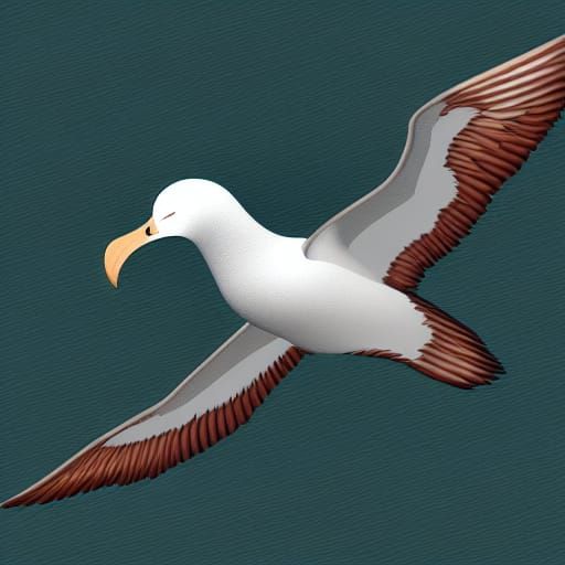 Albatross in Psychological Horror Style