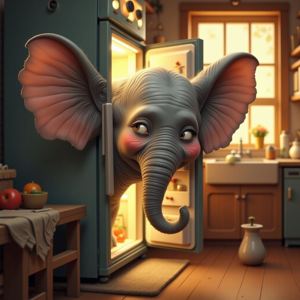 Elephant In The Refrigerator