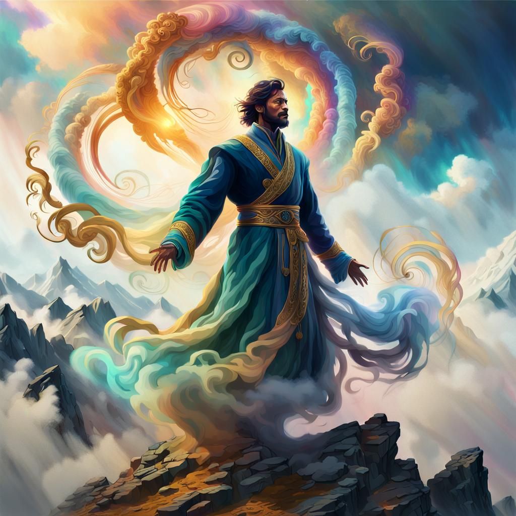 Air Elemental King on Windswept Peak