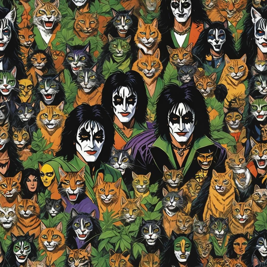 The Catman: Peter Criss as DC Superhero